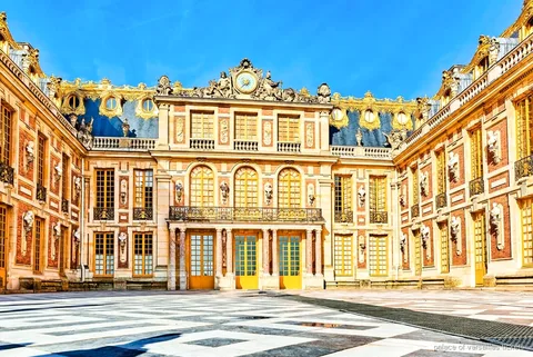 Versailles billet med lydguide, slottets rum