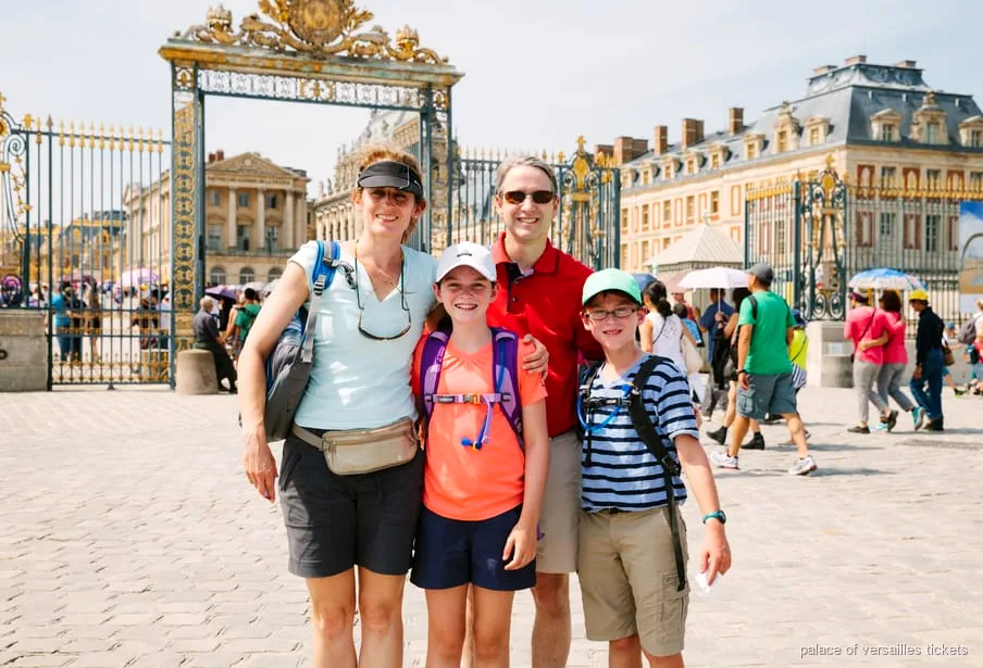 Versailles fietstour, fietsen door de tuinen nabij het Grand Canal